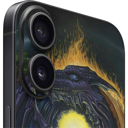 Yin Yang Dragon by Ed Beard Jr iPhone 16 Plus Skin