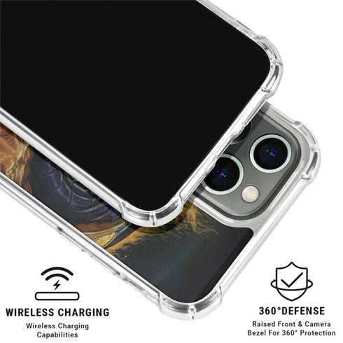 Yin Yang Dragon by Ed Beard Jr iPhone 16 Pro Clear Case