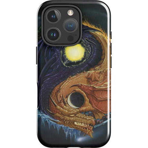 Yin Yang Dragon by Ed Beard Jr iPhone 16 Pro Impact Case