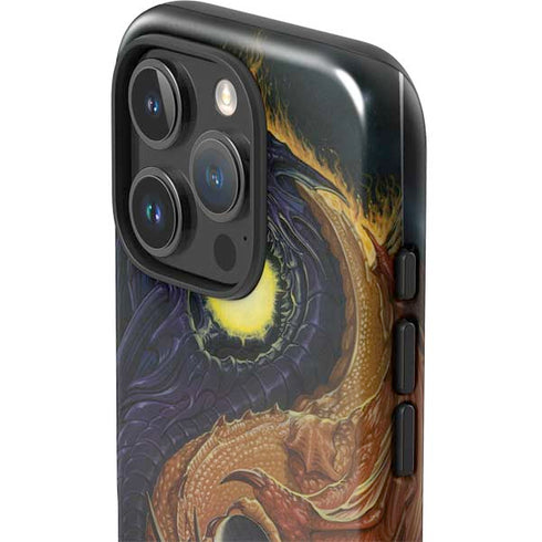 Yin Yang Dragon by Ed Beard Jr iPhone 16 Pro Impact Case