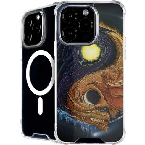 Yin Yang Dragon by Ed Beard Jr iPhone 16 Pro MagSafe Case