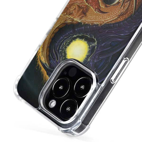 Yin Yang Dragon by Ed Beard Jr iPhone 16 Pro MagSafe Case