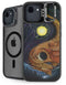 Yin Yang Dragon by Ed Beard Jr iPhone 16e Kickstand Case