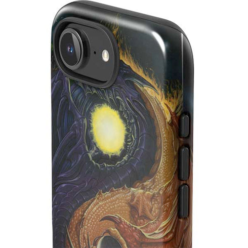 Yin Yang Dragon by Ed Beard Jr iPhone 16e Impact Case
