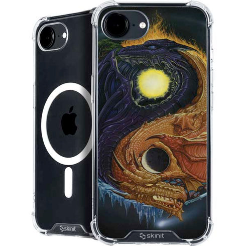 Yin Yang Dragon by Ed Beard Jr iPhone 16e MagSafe Case