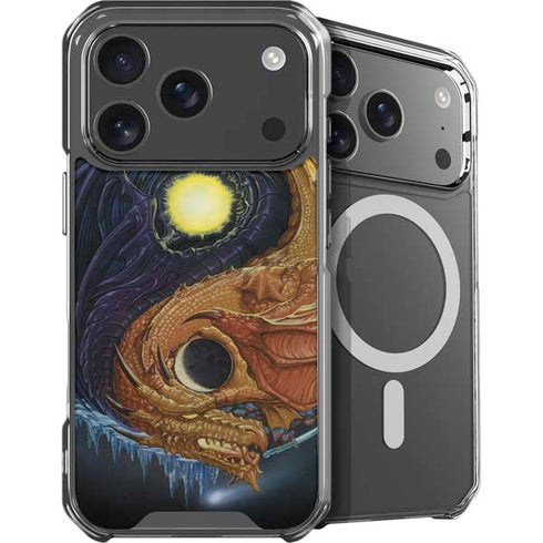 Yin Yang Dragon by Ed Beard Jr iPhone 18 Pro MagSafe Case
