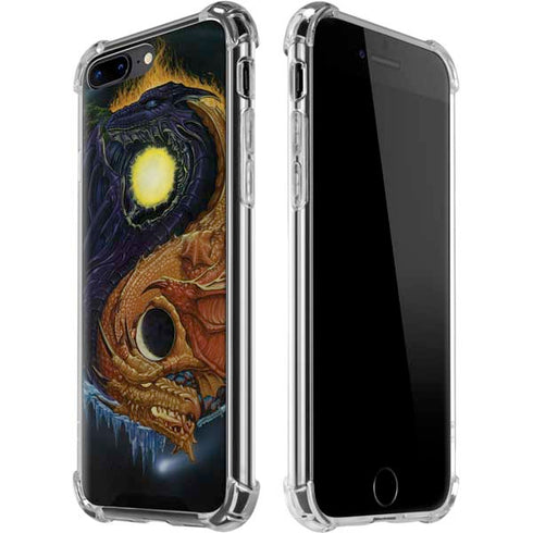 Yin Yang Dragon by Ed Beard Jr iPhone Cases