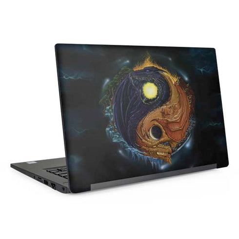 Yin Yang Dragon by Ed Beard Jr Dell Latitude Skin