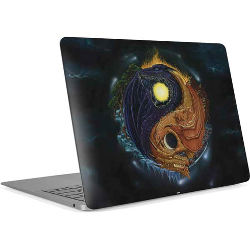 Yin Yang Dragon by Ed Beard Jr Apple MacBook Air Skin