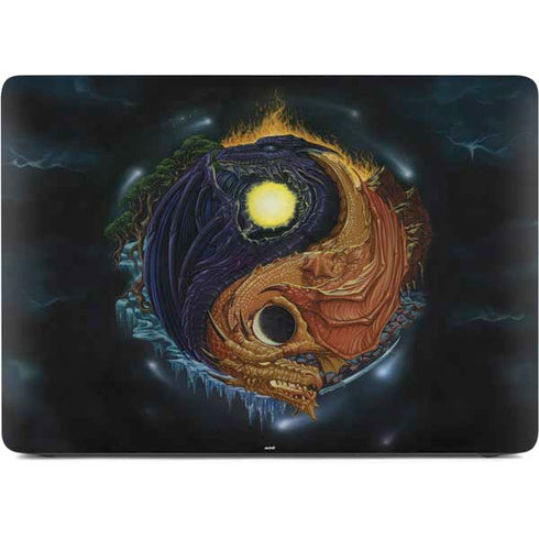 Yin Yang Dragon by Ed Beard Jr Apple MacBook Air Skin