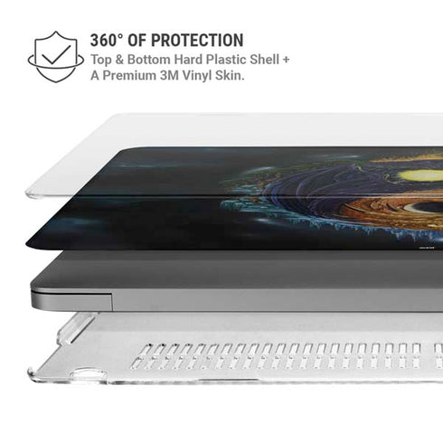 Yin Yang Dragon by Ed Beard Jr MacBook Pro 14in (2021-24) Case plus Skin