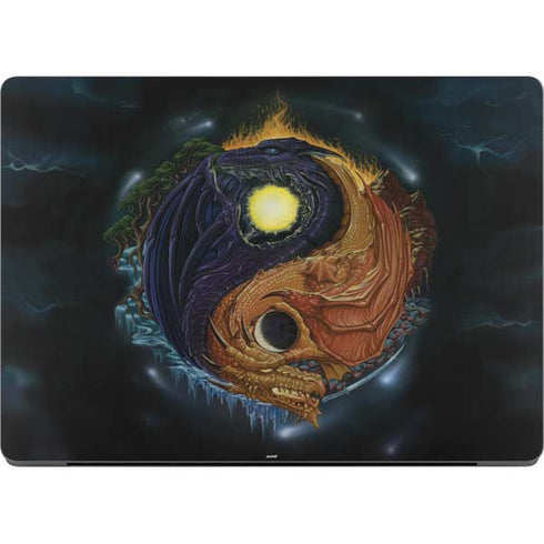 Yin Yang Dragon by Ed Beard Jr Apple MacBook Pro 14-inch Skin