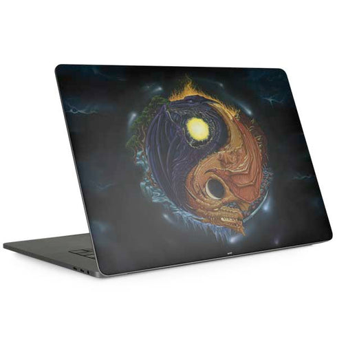 Yin Yang Dragon by Ed Beard Jr MacBook Skins