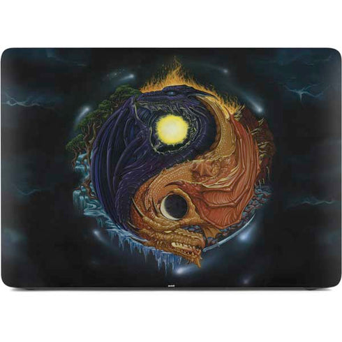 Yin Yang Dragon by Ed Beard Jr Apple MacBook Pro 16-inch Skin