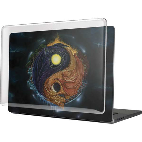 Yin Yang Dragon by Ed Beard Jr MacBook Cases