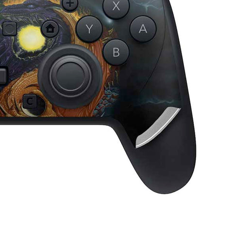 Yin Yang Dragon by Ed Beard Jr Nintendo Switch 2 (2025) Pro Controller Skin