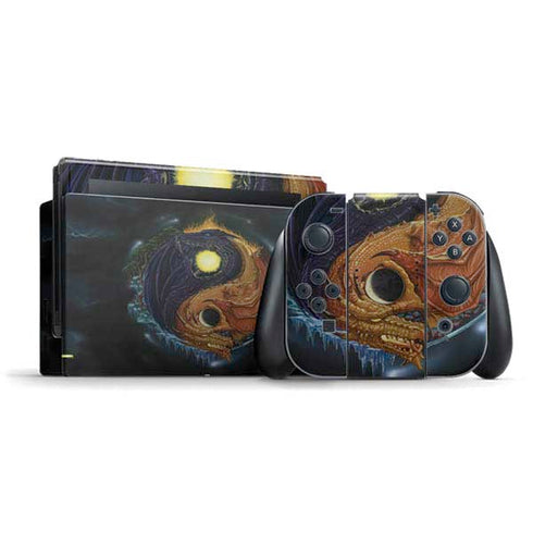 Yin Yang Dragon by Ed Beard Jr Nintendo Skins