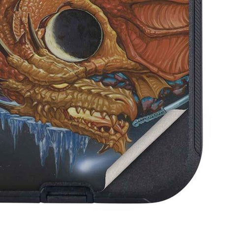 Yin Yang Dragon by Ed Beard Jr Otterbox Defender iPhone Skin