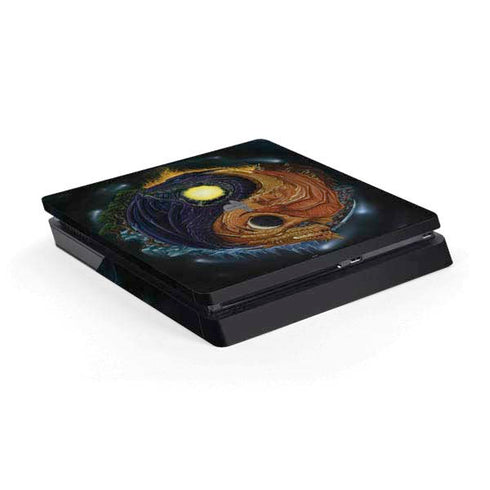 Yin Yang Dragon by Ed Beard Jr PS4 Slim Skin