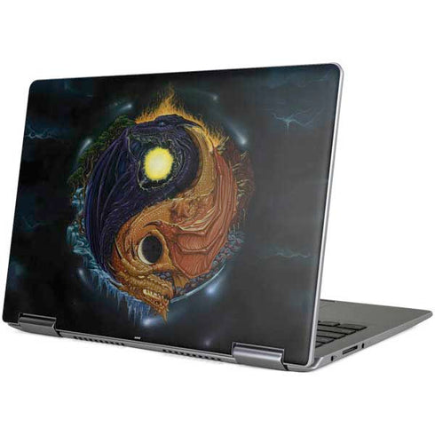 Yin Yang Dragon by Ed Beard Jr Yoga 710 14in Skin