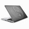 Liquid Blue Yin Yang Music Skulls HP Elitebook Skin