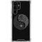 Liquid Blue Yin Yang Music Skulls Galaxy S23 Ultra Clear Case