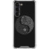 Liquid Blue Yin Yang Music Skulls Galaxy S24 FE Clear Case