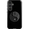 Liquid Blue Yin Yang Music Skulls Galaxy S25 Impact Case