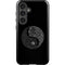 Liquid Blue Yin Yang Music Skulls Galaxy S25 Plus Impact Case