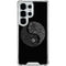 Liquid Blue Yin Yang Music Skulls Galaxy S25 Ultra Clear Case