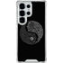 Liquid Blue Yin Yang Music Skulls Galaxy S25 Ultra Clear Case