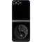 Liquid Blue Yin Yang Music Skulls Galaxy Z Flip6 Skin