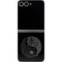 Liquid Blue Yin Yang Music Skulls Galaxy Z Flip6 Skin