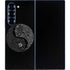 Liquid Blue Yin Yang Music Skulls Galaxy Z Fold6 Skin
