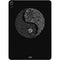 Liquid Blue Yin Yang Music Skulls Apple iPad Air Skin