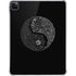 Liquid Blue Yin Yang Music Skulls iPad Pro 11in (2024) Clear Case