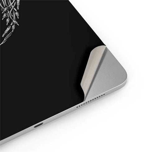 Liquid Blue Yin Yang Music Skulls iPad Pro 13in M4 (2024) Skin