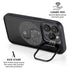 Liquid Blue Yin Yang Music Skulls iPhone 14 Pro Max Kickstand Case