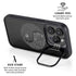Liquid Blue Yin Yang Music Skulls iPhone 16 Pro Kickstand Case