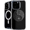 Liquid Blue Yin Yang Music Skulls iPhone 16 Pro MagSafe Case