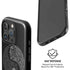Liquid Blue Yin Yang Music Skulls iPhone 16 Pro Magsafe Impact Case