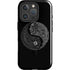 Liquid Blue Yin Yang Music Skulls iPhone 16 Pro Max Magsafe Impact Case