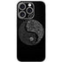 Liquid Blue Yin Yang Music Skulls iPhone 16 Pro Skin