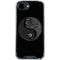 Liquid Blue Yin Yang Music Skulls iPhone 16e Clear Case