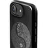 Liquid Blue Yin Yang Music Skulls iPhone 16e Impact Case