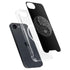 Liquid Blue Yin Yang Music Skulls iPhone 16e MagSafe Case