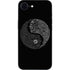 Liquid Blue Yin Yang Music Skulls iPhone 16e Skin
