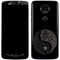 Liquid Blue Yin Yang Music Skulls Moto E5 Plus Skin