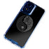 Liquid Blue Yin Yang Music Skulls Moto G Play 4G (2024) Clear Case