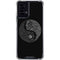 Liquid Blue Yin Yang Music Skulls Moto G Power 5G (2024) Clear Case